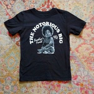 Kid's Biggie Smalls rapper t-shirt